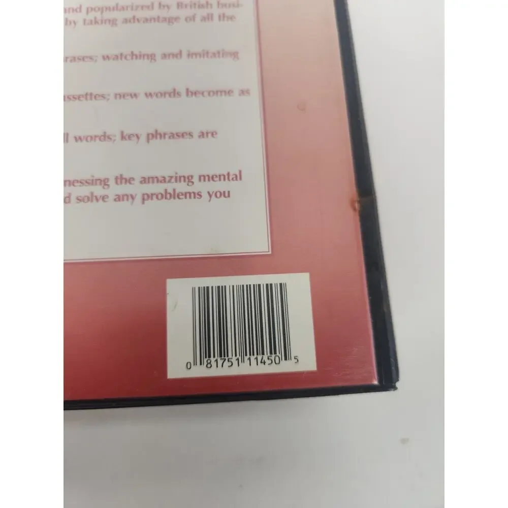 Nightingale Conant Accelerated Learning Spanish Course Complete 12 Cassette VHS